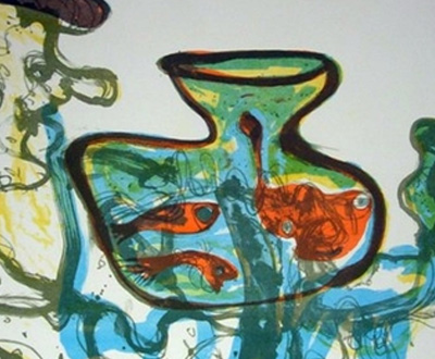 Artist and Fishbowl